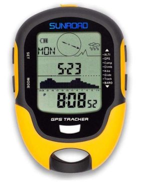 ALTIMETRO/BAROMETRO GPS DIGITAL SUNROAD