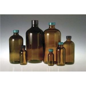 RONDA BOSTON AMBAR, 120 ML, TAPA DE 22-400 PP, DISCO DE PTFE 1225G48 THOMAS SCIENTIFIC