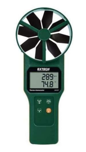 ANEMOMETRO TERMOMETRO AN310 CFM/CMM EXTECH