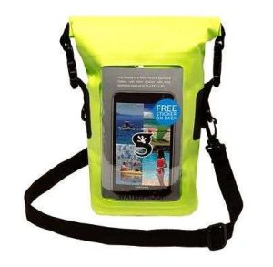 BOLSA SECA P/CELULAR GECKOBRANDS NEON GREEN GWP-16502GN