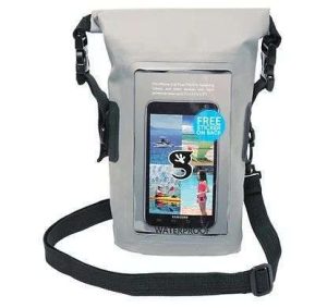 BOLSA SECA P/CELULAR GECKOBRANDS GREY GWP-16496GR