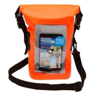 BOLSA SECA P/CELULAR GECKOBRANDS NEON ORANGE GWP-16519OR