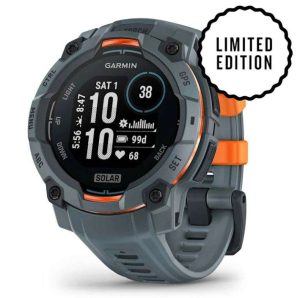 GPS INSTINCT 3 SOLAR 45MM GRIS NIEBLA #010-02934-01 GARMIN