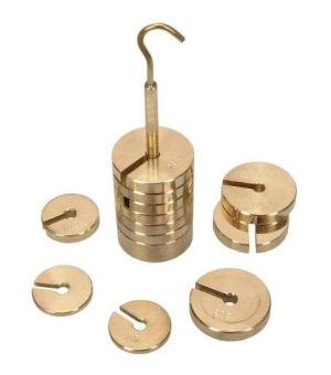 JUEGO PESAS RANURADAS CON SOPORTE #751442 CAROLINA BIOLOGICAL