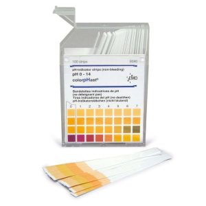 TIRAS UNIVERSALES INDICATIVAS DE PH, RANGO 0-14, PAQUETE DE 100 893930 CAROLINA BIOLOGICAL