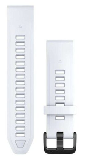 FAJA RELOJ QUICKFIT 20 SILICON/BLANCO GARMIN #010-13391-01