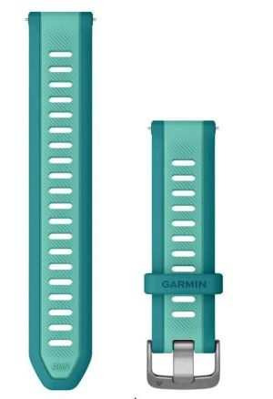 FAJA RELOJ QUICKRELEASE 20MM TURQUESA/AGUAMARINA GARMIN #010-11251-AJ