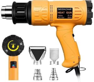 PISTOLA AIRE CALIENTE SEEKONE 1800W