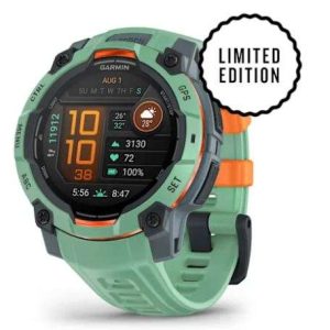 GPS INSTINCT 3 AMOLED 45MM VERDE #010-02936-01 GARMIN