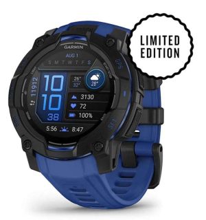 GPS INSTINCT 3 AMOLED 45MM NEGRO/AZUL #010-02936-03 GARMIN