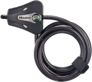 CANDADO CON CABLE 5/16 DIAMETRO MASTER LOCK PYTHON #2168
