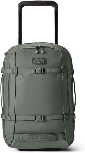 MALETA DE EQUIPAJE CROSSROADS VERDE YETI 22" #B0C8W9Q95K