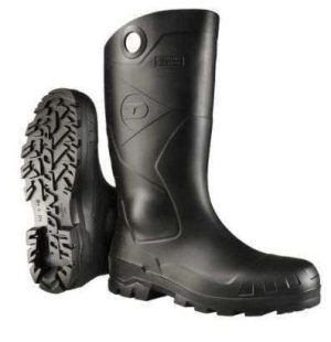 DUNLOP® CHESAPEAKE® 14? STEEL TOE PVC BOOT WITH CLEATED OUTSOLE