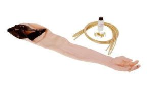 MODELO PARA PRACTICA INYECCION DE BRAZO Y VENOPUNCION, VENAS Y PIEL REMPLAZABLES LF01122U NASCO