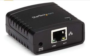 SERVIDOR DE IMPRESIÓN DE RED ETHERNET A USB 2.0 DE 10/100 MBPS - WINDOWS 10 - LPR - ADAPTADOR DE SERVIDOR DE IMPRESIÓN USB LAN (PM1115U2) STARTECH