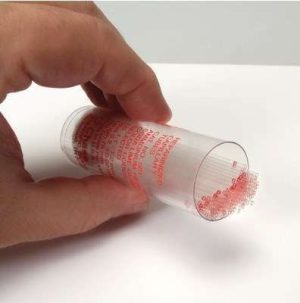 Heparinized Glass Capillary Tubes, 75 mm, Vial of 100