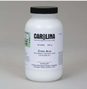 CITRIC ACID 854690 CAROLNA BIOLOGICAL