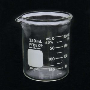 VASO DE PRECIPITADOS DE VIDRIO, 250ML 721249 CAROLINA BIOLOGICAL