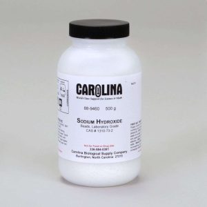 HIDRÌÒXIDO DE SODIO, 500G 889460 CAROLINA BIOLOGICAL