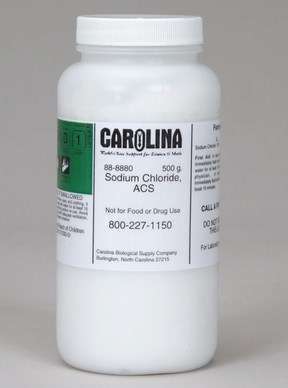 SODIUM CHLORIDE CRYSTAL ACS GRADE 500G 888880