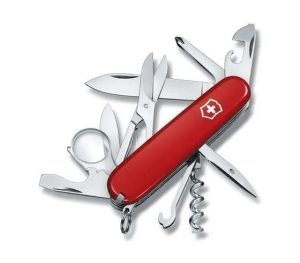 NAVAJA VICTORINOX ROJA CON LUPA 1.6703