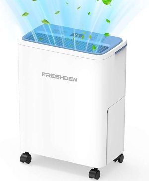 DESHUMEDECEDOR FRESHDEW 30 PINTAS 1500 PIES CUADRADOS #PD8R-05AE