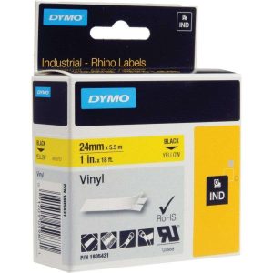 CINTA DYMO D1 NEGRO/AMARILLO #1805431