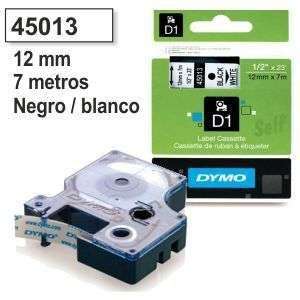 CINTA DYMO 1/2 FLEXIBLE BLANCA D1 #16953