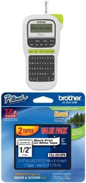 CINTA MARCADORA BROTHER BLANCA PARA PTH110 #B01J3WQ360