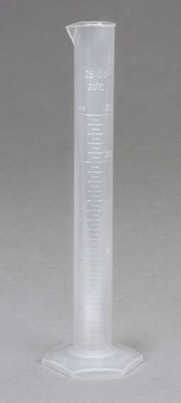 GRADUATED CYLINDER POLIPROPYLENE 25 ML