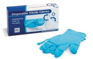 GLOVES NITRILE DISPOSABLE X-LARGE #706338 CAROLINA BIOLOGICAL