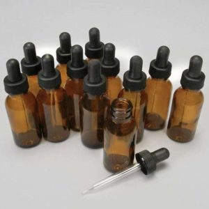 FRASCOS CUENTAGOTAS ÁMBAR 1 OZ. CAROLINA BIOLOGICAL #716448