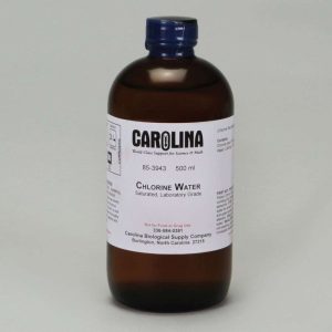 CLORO EN AGUA SATURADA 500ML 853943 CAROLINA BIOLOGICAL