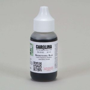 AZUL DE BROMOTIMOL, 0,04% ACUOSO, FRASCO CUENTAGOTAS DE 30ML 849162 CAROLINA BIOLOGICAL