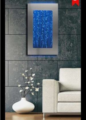 FUENTE AGUA CUADRO 300WM BUBBLE WALL LED