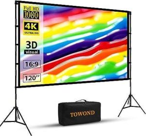 PANTALLA PROYECCION TOWOND 120" #B0BGGJ71SX