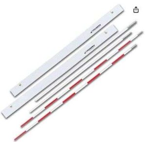 ANTENA VOLEIBOL CON FUNDA (ROJO/BLANCO) CHAMPRO NVA1