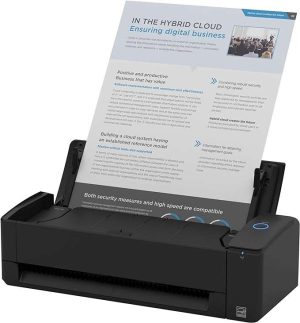 ESCANER COMPACTO INALAMBRICO O USB SCANSNAP IX1300