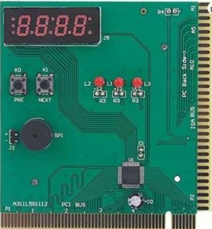 TARJETA DIAGNOSTICO MOTHER BOARD PC GINO COMPUTER