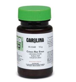 CONGO RED, LABORATORY CHEMICAL GRADE #855348 CAROLINA BIOLOGICAL