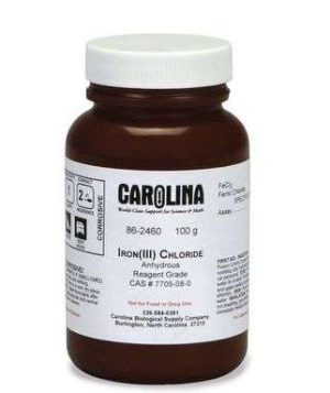 FERRIC CHLORIDE, REAGENT CHEMICAL GRADE #862460 CAROLINA BIOLOGICAL