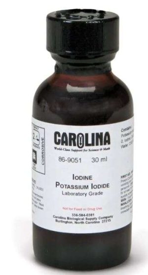 IODINE POTASSIUM 30ML #869051 CAROLINA BIOLOGICAL