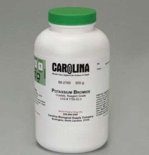 POTASSIUM BROMIDE, CRYSTAL, REAGENT GRADE, 500 G #882760 CAROLINA BIOLOGICAL
