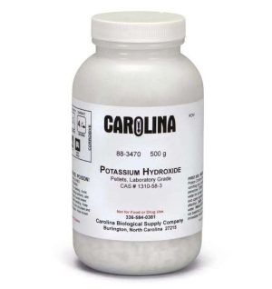 HIDRÓXIDO DE POTASIO 500G CAROLINA BIOLOGICAL #883470