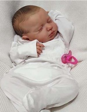 MUÑECA DE BEBÉ REBORN REALISTA DE 20 PULGADAS ICRADLE