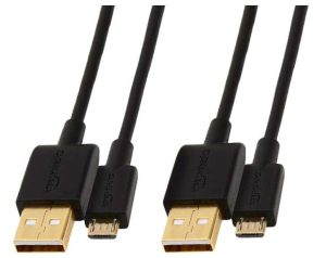 CABLES DE CARGA USB-A A MICRO USB AMAZON BASICS 2 UND