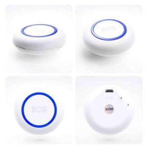 BOTON EMERGENCIA P/ADULTO WIFI SOS RF433