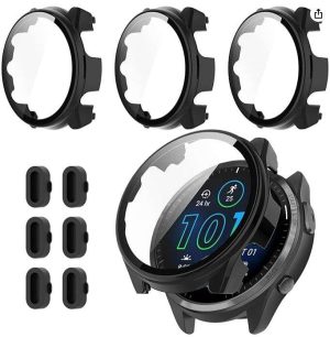 PROTECTOR PANTALLA FORERUNNER 965 GARMIN 3+6 FUNDAS