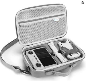 SKYREAT MINI 3 / MINI 3 PRO CASE RC, COMPACTA PEQUEÑA PU IMPERMEABLE FUNDA DE TRANSPORTE CON HOMBRO
