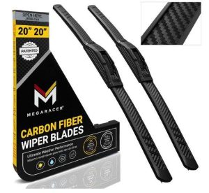 LIMPIAPARABRISAS DE FIBRA DE CARBONO 20+20